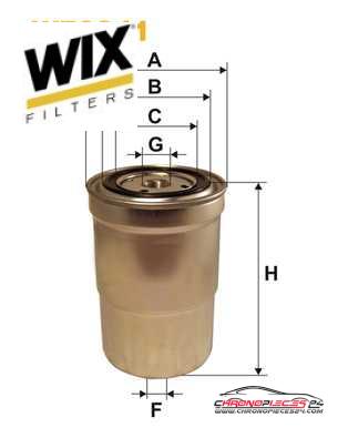 Achat de WIX FILTERS WF8341 Filtre à carburant pas chères