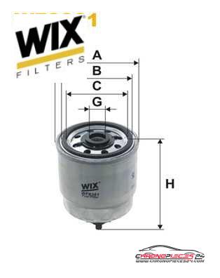 Achat de WIX FILTERS WF8361 Filtre à carburant pas chères