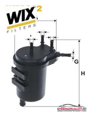Achat de WIX FILTERS WF8362 Filtre à carburant pas chères