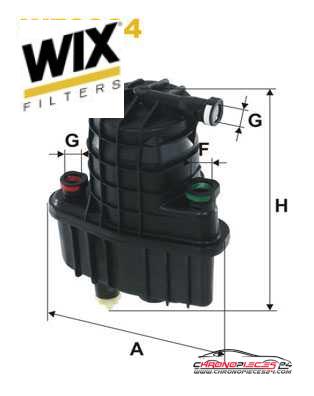 Achat de WIX FILTERS WF8364 Filtre à carburant pas chères