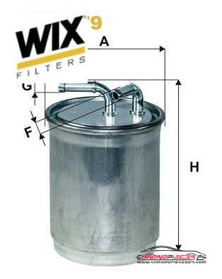 Achat de WIX FILTERS WF8379 Filtre à carburant pas chères