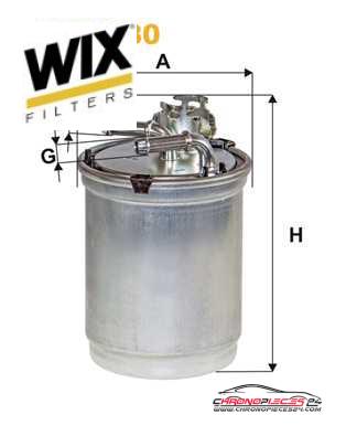 Achat de WIX FILTERS WF8380 Filtre à carburant pas chères