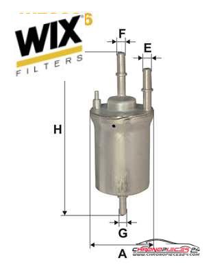 Achat de WIX FILTERS WF8386 Filtre à carburant pas chères