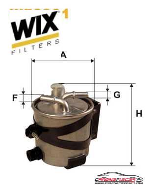 Achat de WIX FILTERS WF8391 Filtre à carburant pas chères