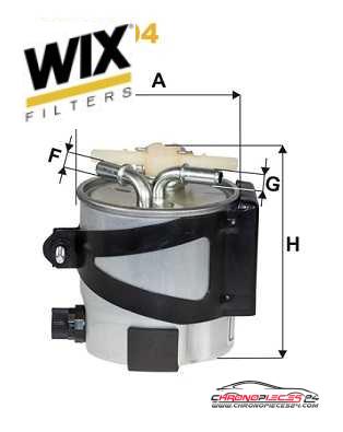 Achat de WIX FILTERS WF8394 Filtre à carburant pas chères