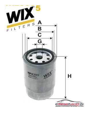 Achat de WIX FILTERS WF8395 Filtre à carburant pas chères