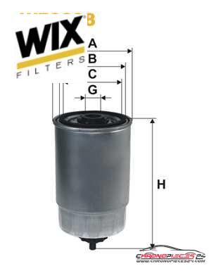 Achat de WIX FILTERS WF8398 Filtre à carburant pas chères