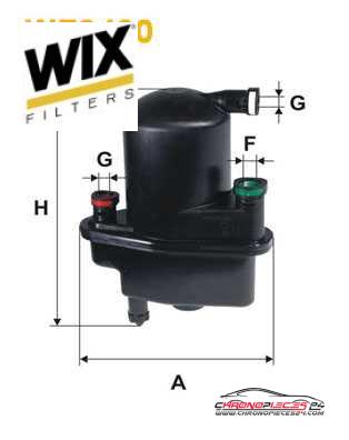 Achat de WIX FILTERS WF8400 Filtre à carburant pas chères