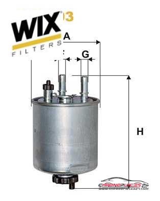 Achat de WIX FILTERS WF8403 Filtre à carburant pas chères