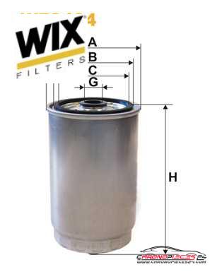 Achat de WIX FILTERS WF8404 Filtre à carburant pas chères