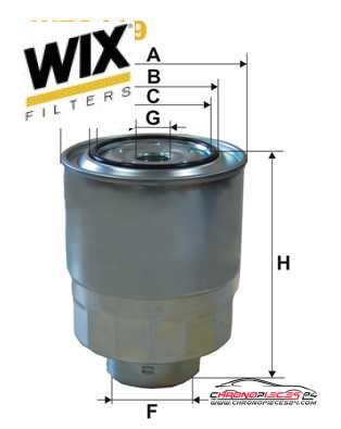 Achat de WIX FILTERS WF8419 Filtre à carburant pas chères