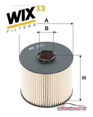 Achat de WIX FILTERS WF8433 Filtre à carburant pas chères