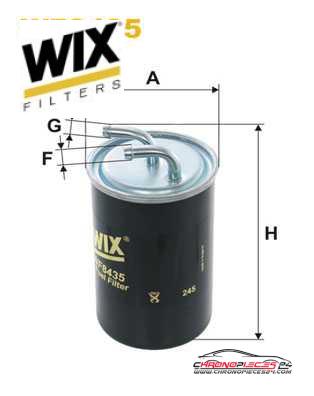 Achat de WIX FILTERS WF8435 Filtre à carburant pas chères