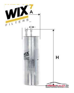 Achat de WIX FILTERS WF8437 Filtre à carburant pas chères