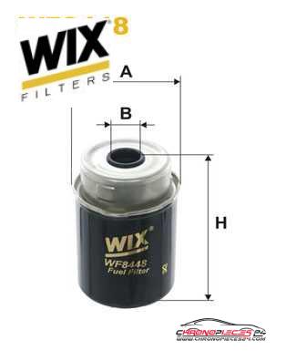 Achat de WIX FILTERS WF8448 Filtre à carburant pas chères