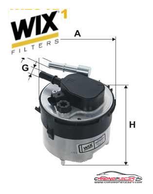 Achat de WIX FILTERS WF8451 Filtre à carburant pas chères