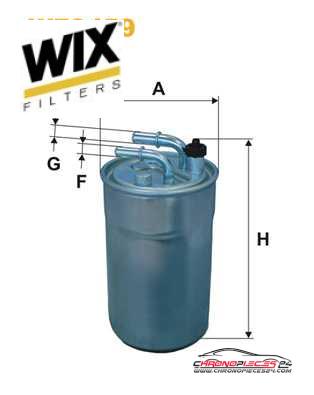 Achat de WIX FILTERS WF8459 Filtre à carburant pas chères