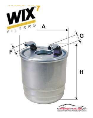 Achat de WIX FILTERS WF8467 Filtre à carburant pas chères