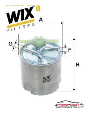 Achat de WIX FILTERS WF8478 Filtre à carburant emplacement sonde pas chères