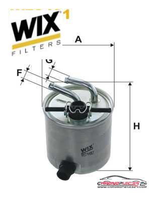 Achat de WIX FILTERS WF8481 Filtre à carburant pas chères