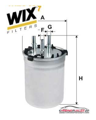 Achat de WIX FILTERS WF8487 Filtre à carburant pas chères