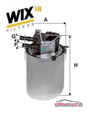 Achat de WIX FILTERS WF8498 Filtre à carburant pas chères