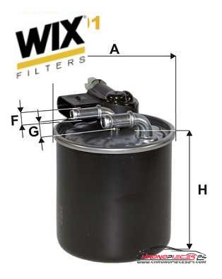 Achat de WIX FILTERS WF8501 Filtre à carburant pas chères