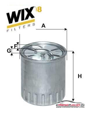 Achat de WIX FILTERS WF8508 Filtre à carburant pas chères