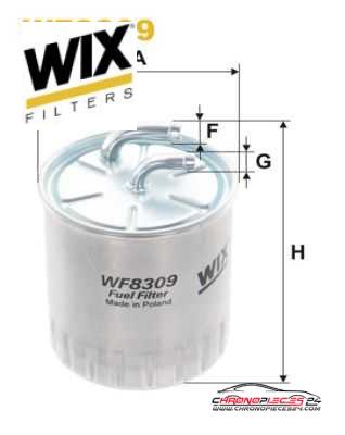 Achat de WIX FILTERS WF8509 Filtre à carburant pas chères