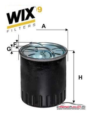 Achat de WIX FILTERS WF8509 Filtre à carburant pas chères