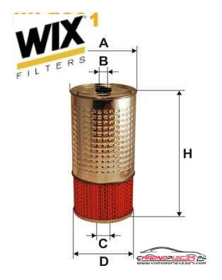 Achat de WIX FILTERS WL7001 Filtre à huile pas chères