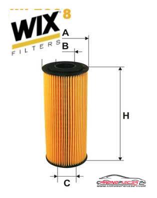 Achat de WIX FILTERS WL7008 Filtre à huile pas chères