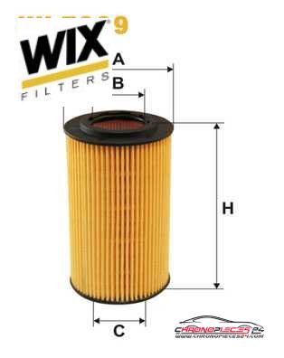 Achat de WIX FILTERS WL7009 Filtre à huile pas chères