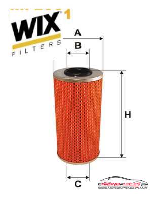 Achat de WIX FILTERS WL7061 Filtre à huile pas chères