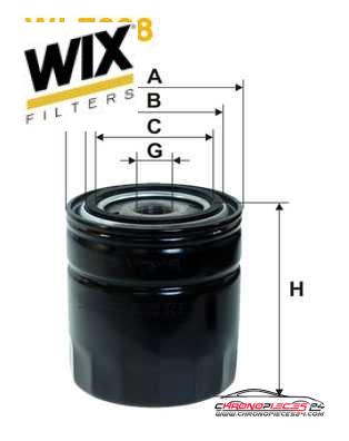 Achat de WIX FILTERS WL7088 Filtre à huile pas chères