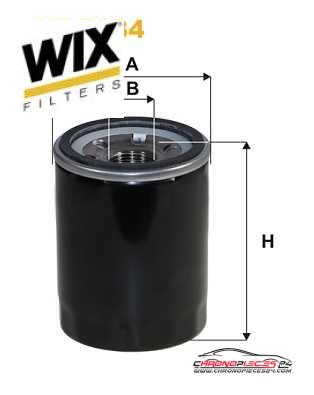 Achat de WIX FILTERS WL7134 Filtre à huile pas chères