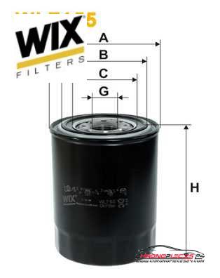 Achat de WIX FILTERS WL7155 Filtre à huile pas chères