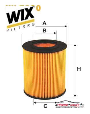 Achat de WIX FILTERS WL7220 Filtre à huile pas chères