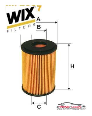 Achat de WIX FILTERS WL7227 Filtre à huile pas chères