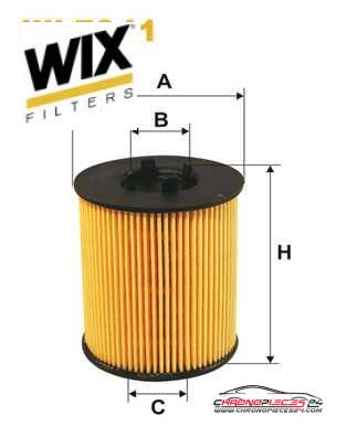 Achat de WIX FILTERS WL7241 Filtre à huile pas chères