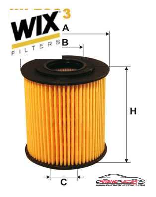 Achat de WIX FILTERS WL7283 Filtre à huile pas chères