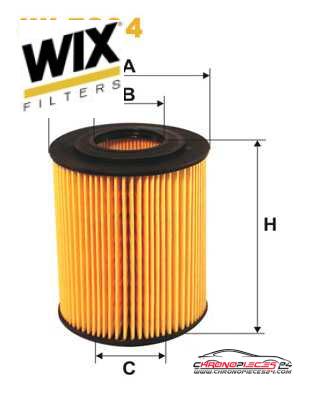 Achat de WIX FILTERS WL7294 Filtre à huile pas chères