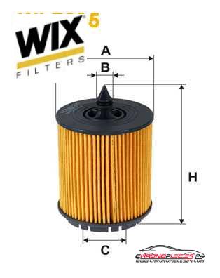 Achat de WIX FILTERS WL7295 Filtre à huile pas chères