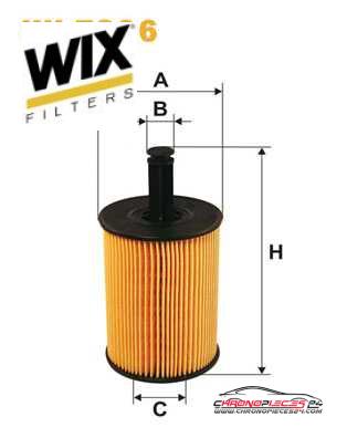 Achat de WIX FILTERS WL7296 Filtre à huile pas chères