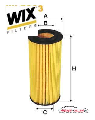 Achat de WIX FILTERS WL7303 Filtre à huile pas chères