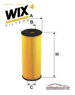 Achat de WIX FILTERS WL7304 Filtre à huile pas chères