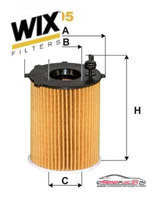 Achat de WIX FILTERS WL7305 Filtre à huile pas chères