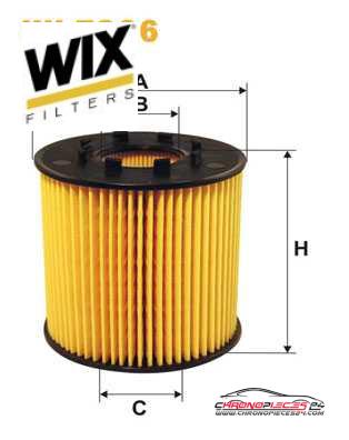 Achat de WIX FILTERS WL7306 Filtre à huile pas chères