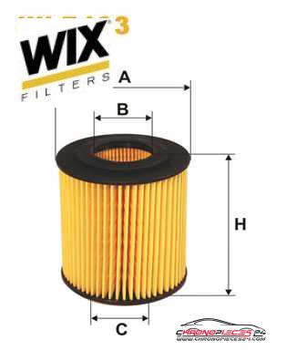 Achat de WIX FILTERS WL7403 Filtre à huile pas chères