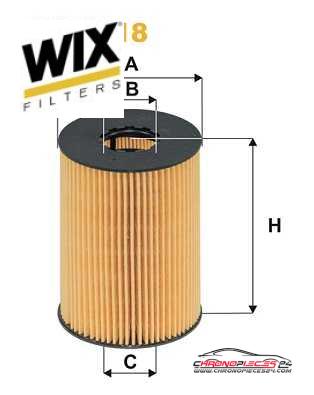 Achat de WIX FILTERS WL7418 Filtre à huile pas chères